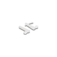 Staubschutz für USB Type-CTM Stecker und Apple LightningTM Stecker Set 2 Stück weiß