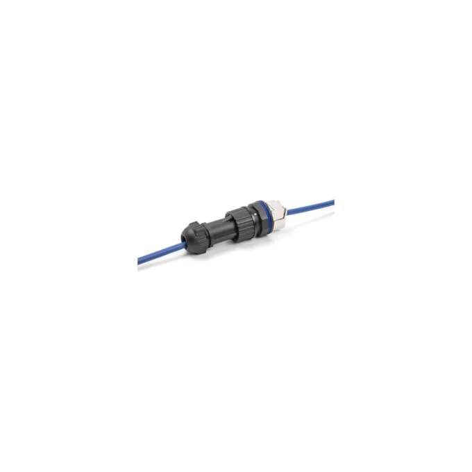 Stecker feldkonfektionierbar Cat.6A mit Durchführungskupplung passend für Delock Artikel 67047 und 67048 IP68 staub- ... — image 4