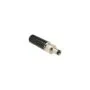 Steckverbinder DC 5.5 x 2.1 mm mit Länge 9.5 mm Hohlstecker Lötversion