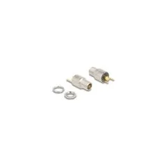 Steckverbinder DC 5.5 x 2.5 mm Buchse zum Einbau Lötversion - rund 20 V 15 A