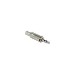 Stereo Klinkenstecker 3,5 mm 3 Pin mit Knickschutz Lötversion