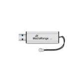 STICK 16GB USB 3.2 MEDIARANGE MR915 USB Type-A Micro-USB Dia - Schwarz - Silber