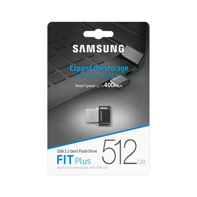 STICK 512GB Samsung FIT Plus Grey USB 3.1 retail — image 7