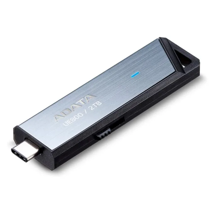 STICK ADATA UE800 2 TB (aluminium (gebrstet). USB-C 3.2 (10 Gbit s)) — image 2