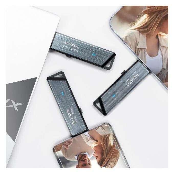 STICK ADATA UE800 2 TB (aluminium (gebrstet). USB-C 3.2 (10 Gbit s)) — image 6