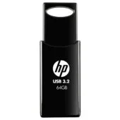 STICK HP 64GB 712w Black USB 3.2 Flash Drive