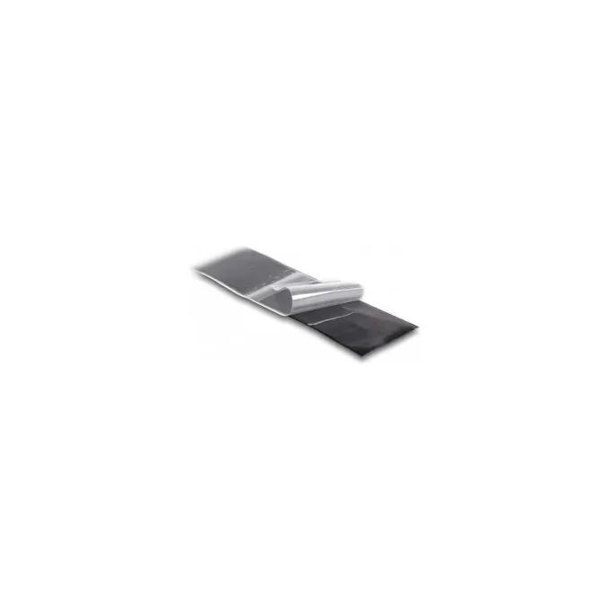 Strapazierfähiges Klettband selbstklebend mit Haft- und Flauschband L 15 m x B 50 mm schwarz — image 2