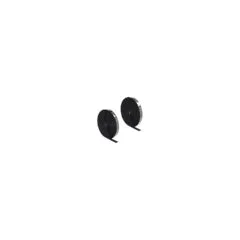 Strapazierfähiges Klettband selbstklebend mit Haft- und Flauschband L 25 m x B 25 mm schwarz