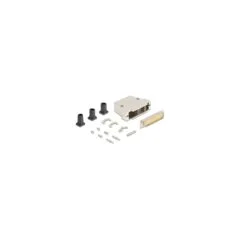 Sub-D Steckergehäuse 50 Pin aus Metall inklusive Steckerverbinder Stecker und Montagematerial