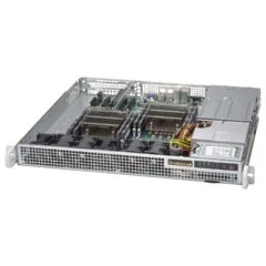Supermicro 1U 2x 2.5' fixed drive 2x400W