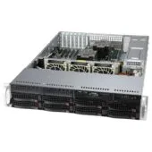 Supermicro 2U 8x 3.5' hot-swap SAS3 SATA drive 2x1200W