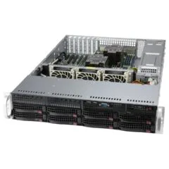 Supermicro 2U 8x 3.5' hot-swap SAS3 SATA drive 2x1200W