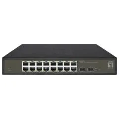 Switch 16x GE GES-2118 2xGSFP 19' Hilbert