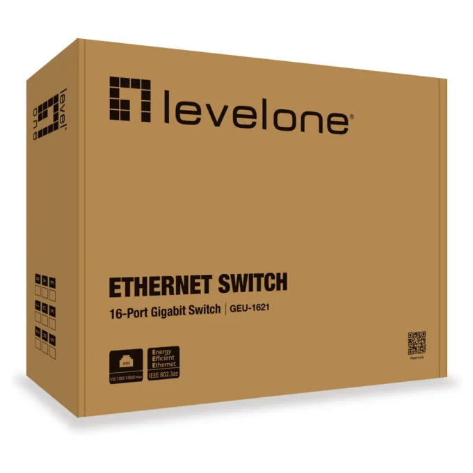 Switch 16x GE GEU-1621 19' — image 3
