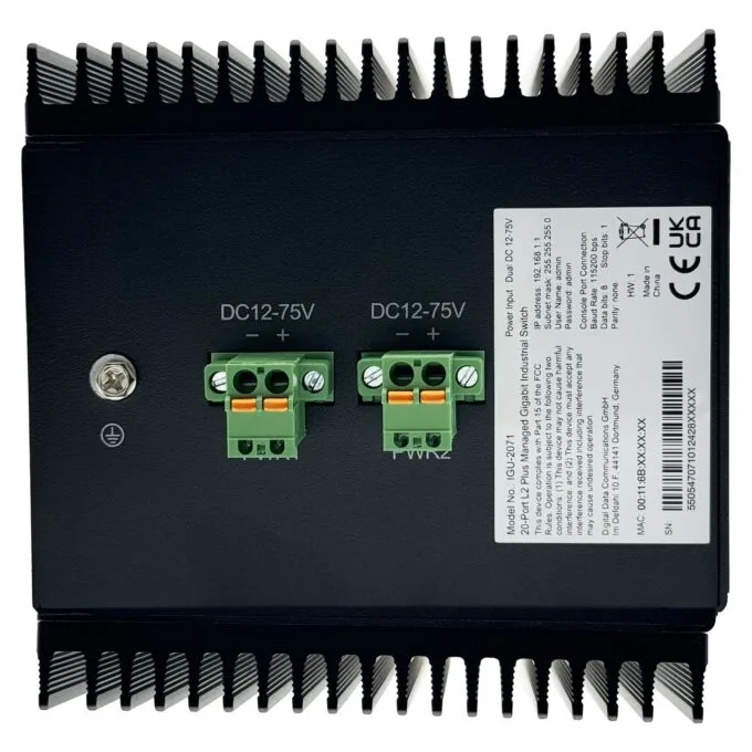Switch 20x GE IGU-2071 16x 1GbE.4x 2.5GbE SFP sw — image 3