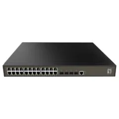 Switch 24x GE GEL-2871 4xGSFP 19'