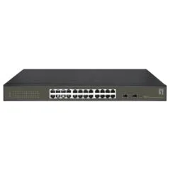 Switch 24x GE GES-2126 2xGSFP 19' Hilbert