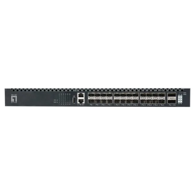 Switch 26x GE XQS-3126 2x40 100GbE 19' 185W 24xPoE — image 2