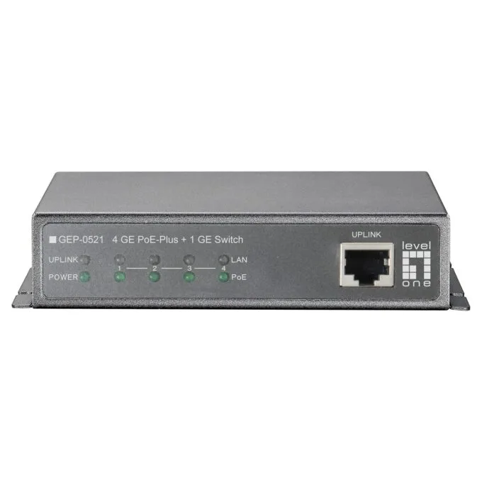 Switch 4x GE GEP-0521 115W 4xPoE+ — image 3