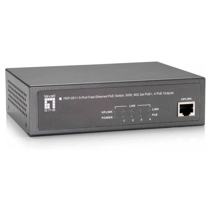 Switch 5x FE FEP-0511 65W 4xPoE — image 2