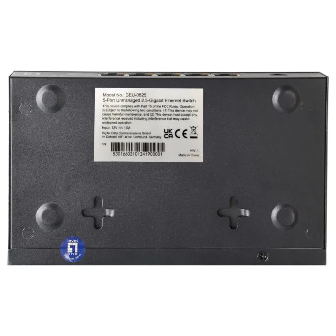 Switch 5x GE GEU-0525 2.5GbE 100 1000Mbps sw — image 5