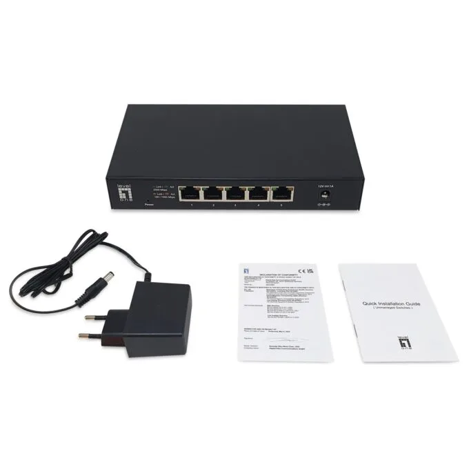 Switch 5x GE GEU-0525 2.5GbE 100 1000Mbps sw — image 7