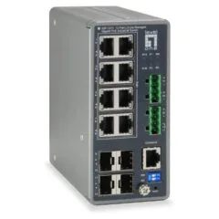 Switch 8x GE IGP-1271 4xGSFP 240W 8xPoE+