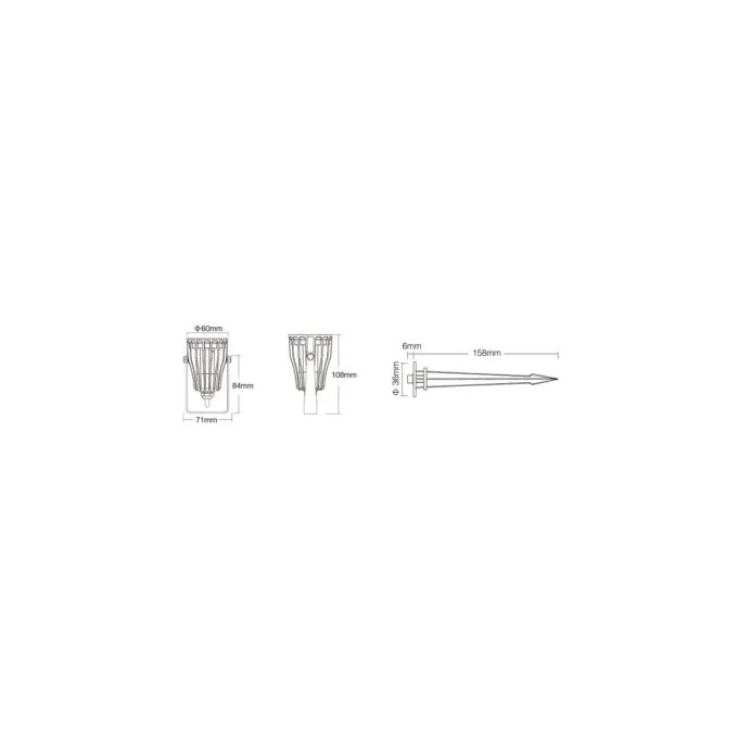 Synergy 21 LED garden lamp 6W RGB-CCT with radio and WiFi IP66 Zigbee+ — image 4