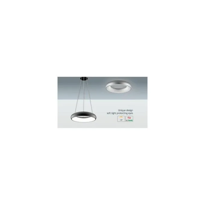 Synergy 21 LED Rundleuchte Donut nw silber 25w — image 2