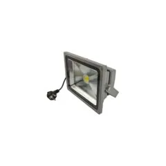 Synergy 21 LED Spot Outdoor Baustrahler 50W graues Gehäuse - warmweiß V2
