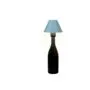Synergy 21 LED Tischleuchte Akku für Flaschen, outdoor IP54, Touch Switch dimmbar, blau