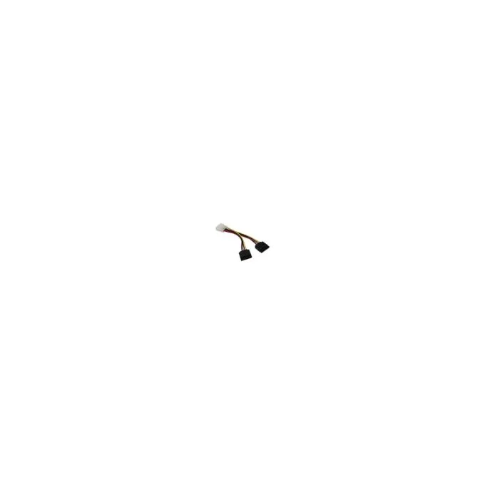 Synergy21 Kabel SATA Power-Kabel 4pin - to 2 x 15pin — image 1