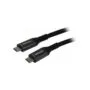 Synergy21 Kabel USB, C(St) to C(St), 3,0m, USB3.2, schwarz(Textil), 20G 5A, 240W, Gen 2x2, E-Marker Chip,