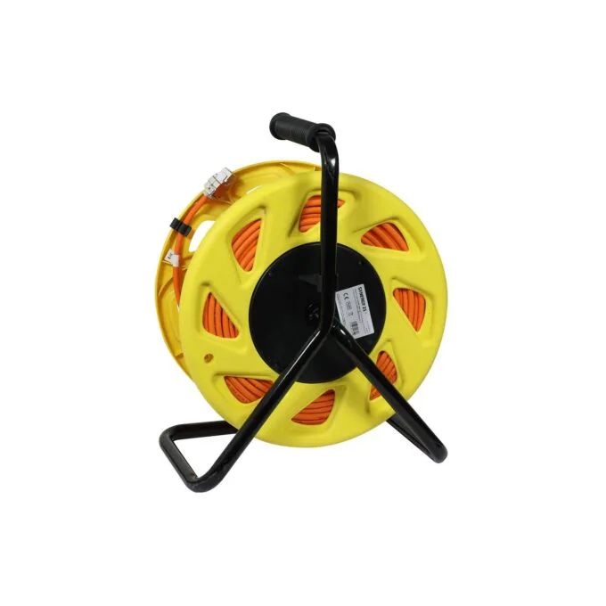 Synergy21 Kabeltrommel. CAT6A. 90m. CAT7A Rohkabel S-STP(S FTP). mit 2x Buchsen RJ45(CAT6A). LSZH. — image 2