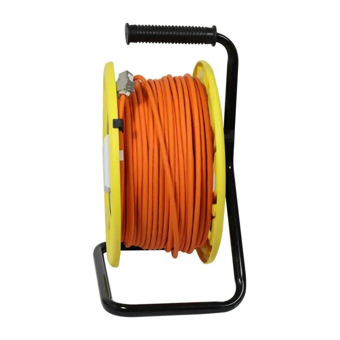 Synergy21 Kabeltrommel. CAT6A. 90m. CAT7A Rohkabel S-STP(S FTP). mit 2x Buchsen RJ45(CAT6A). LSZH. — image 3