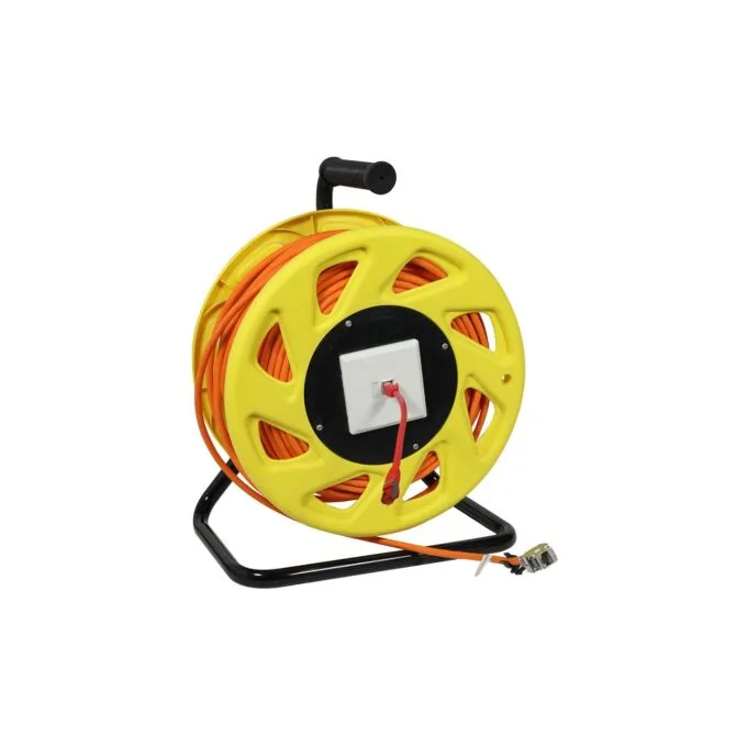 Synergy21 Kabeltrommel. CAT6A. 90m. CAT7A Rohkabel S-STP(S FTP). mit 2x Buchsen RJ45(CAT6A). LSZH. — image 4