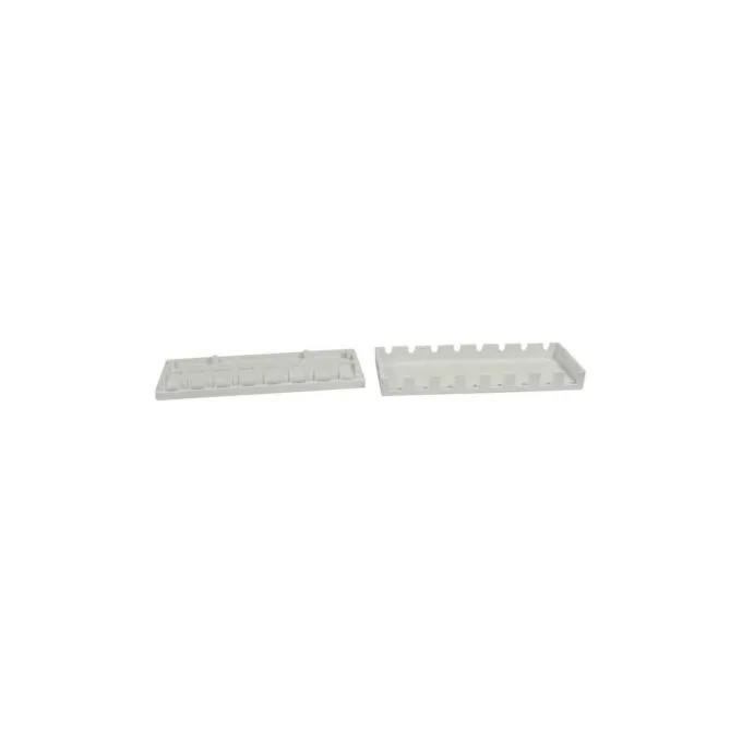 Synergy21 Keystone. Modulträger. Patchpanel für 8x TP-Modul. Aufputz. weiss(ABS) — image 2