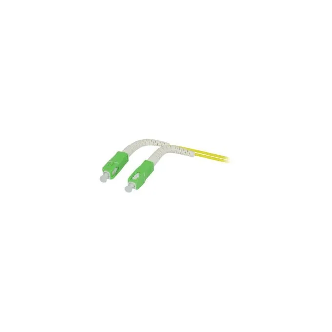 Synergy21 LWL-1-Faser-Patchk. 2mtr.SC(APC)-SC(APC). 9 125u. OS2. G657A2. AD2mm. flexible Knickschutztülle — image 2