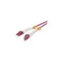 Synergy21 LWL-2-Faser-Patchk. 0.25mtr.LC-LC. 50 125um.OM4. AD2mm. flexible Knickschutztülle.