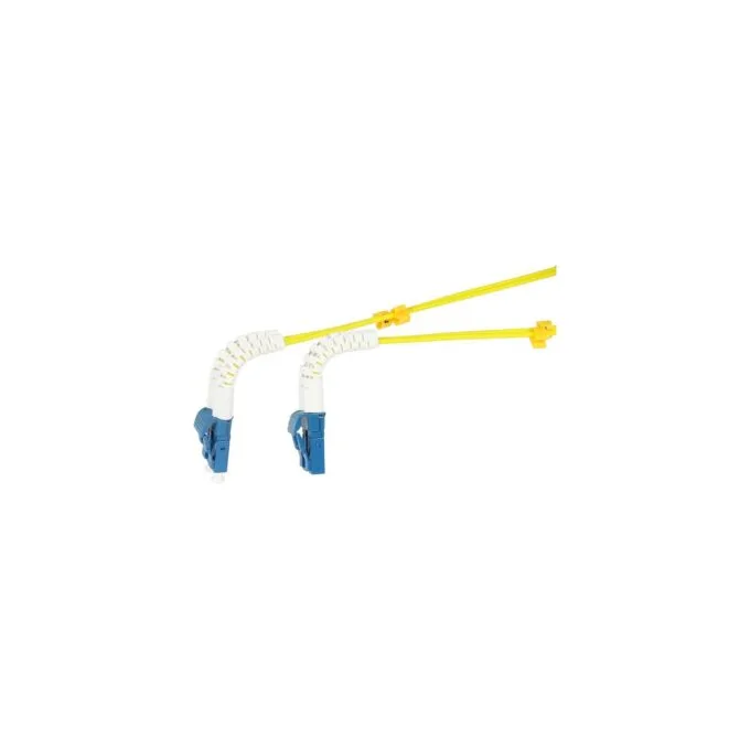 Synergy21 LWL-2-Faser-Patchk. 0.25mtr.LC-LC. 9 125um. OS2. AD2mm. flexible Knickschutztülle. G657.A2. — image 2