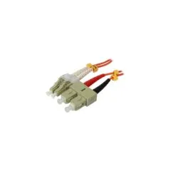Synergy21 LWL-2-Faser-Patchk. 1.0mtr.LC-SC. 50 125um.OM2. AD2mm.