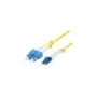 Synergy21 LWL-2-Faser-Patchk. 1.5mtr.LC-SC. 9 125um. OS2. AD2mm. flexible Knickschutztülle. G657.A2.