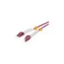 Synergy21 LWL-2-Faser-Patchk. 3mtr.LC-LC. 50 125um.OM4. AD2mm. flexible Knickschutztülle.