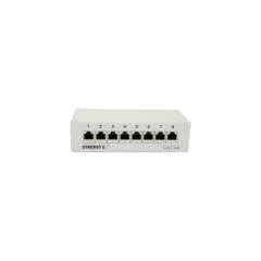 Synergy21 Patch Panel 8xTP. CAT6A. 500Mhz. Aufputz . Lichtgrau. LSA