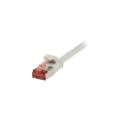 Synergy21 Patchkabel RJ45. CAT6 250Mhz. 10m grau. FTP(U FTP). TPE(Superflex). Flach