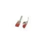Synergy21 Patchkabel RJ45. CAT6 250Mhz. 10m grau. UTP(U UTP). PVC. Flach. .