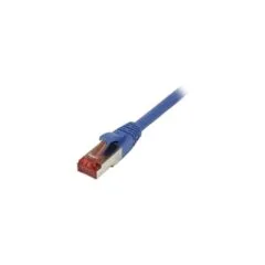 Synergy21 Patchkabel RJ45. CAT6 250Mhz. 1.5m blau. S-STP(S FTP). TPE LSZH(Superflex)