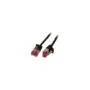 Synergy21 Patchkabel RJ45. CAT6 250Mhz. 7.5m schwarz. U FTP. slimline rund d3.6mm.
