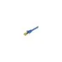 Synergy21 Patchkabel RJ45. CAT6A 500Mhz. 0.15m. blau. S-STP(S FTP). TPE LSZH(Ultraflex). AWG26. mit CAT7 Rohkabel.