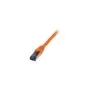 Synergy21 Patchkabel RJ45. CAT6A 500Mhz. 0.25m. orange. S-STP(S FTP). TPE LSZH(Superflex). AWG26.